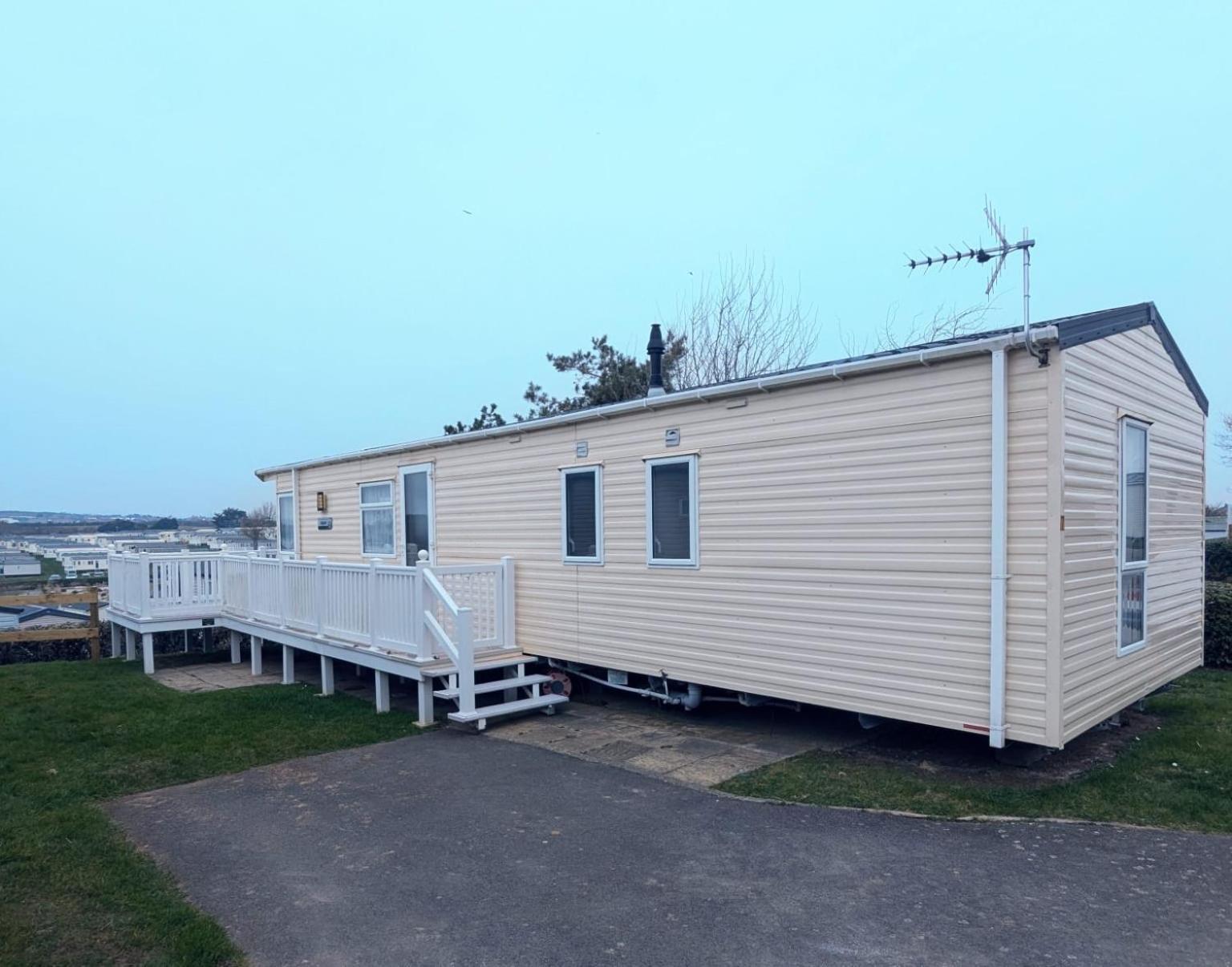 Beautiful Luxury Caravan Haven Littlesea Stunning Views Sleeps 6 Wyke Regis Eksteriør billede